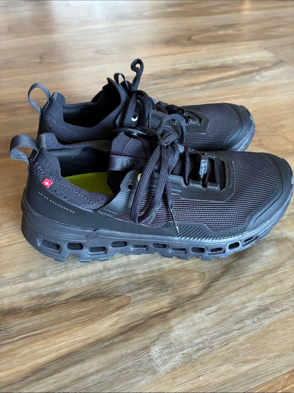 On Running Black Performance Sneakers